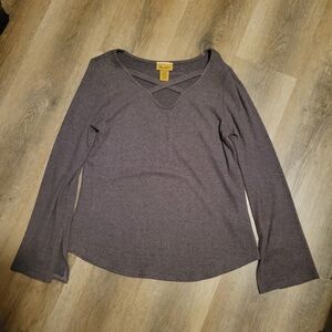 Wrangler Women's Sweater in Dark Brown